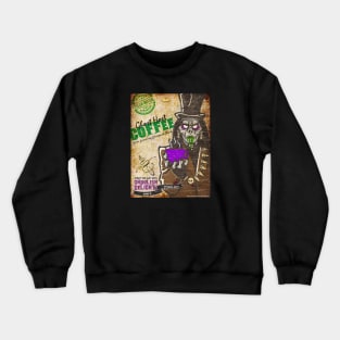 Haunted Mansion: Grim Grinning Coffee Crewneck Sweatshirt